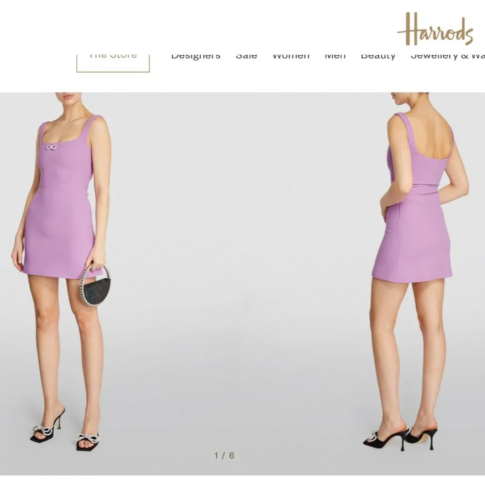 MACH & MACH MINI DRESS NWT $1095 SIZE 4 - Picture 2 of 8